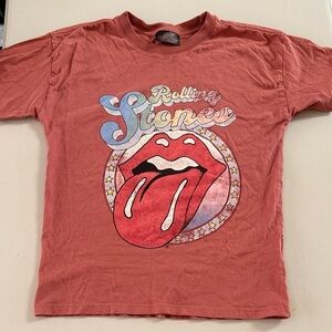 The Rolling Stones Kids Tee - Vintage Red